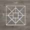 Ekena Millwork Extra Small Jamestown Decorative Fretwork Wall Pnls in Architectural PVC, 7 3/8"W x 7 3/8"H x 3/8"T WALP08X08JTN - alternate 3